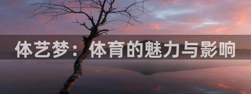 凯发官网下载招商电话是多少号码：体艺梦：体育的魅力与
