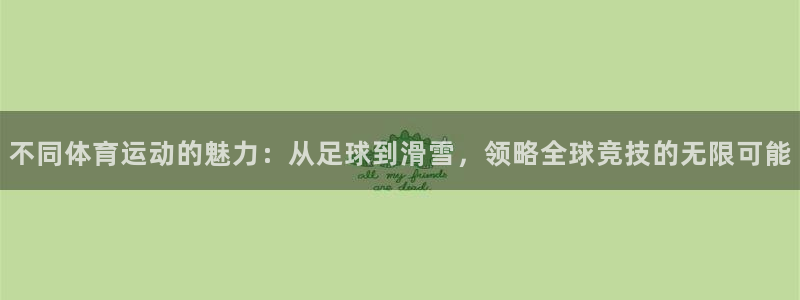 凯发官方正版app五金厂：不同体育运动的魅力：从足球到滑雪，